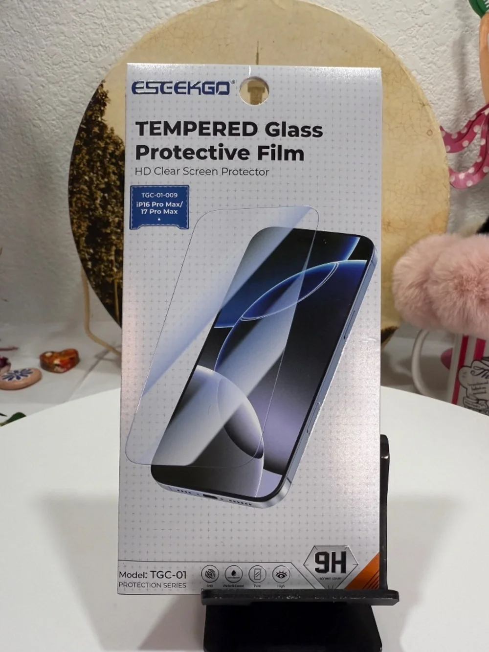 ESEEKO-APPLE IPHONE 16 PRO MAX SCREEN PROTECTOR!